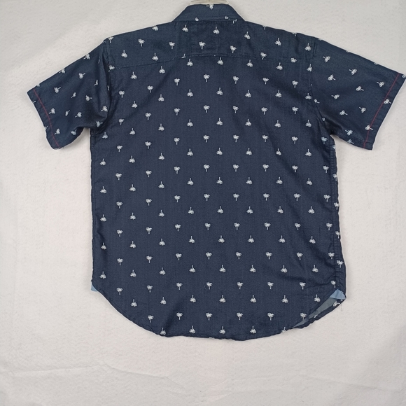 Denim & Rivets short sleeve button up shirt Sz XXL - Picture 3 of 7